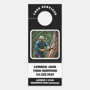 *~* Tree Services QR MAN Tree Door Türanhänger