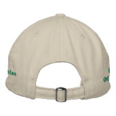 Tree Services - Spaß Bestickte Baseballkappe (Rückseite)