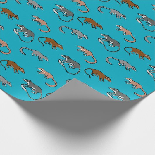 Tree Shrews Geschenkpapier (Ecke)
