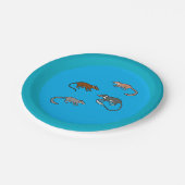 Tree Shrews Pappteller (Schrägansicht)