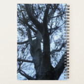 Tree Silhouette Foto Custom Wedding Planner Planer (Rückseite)
