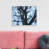Tree Silhouette Fotogarph Canvas Print Leinwanddruck (Insitu (Wohnzimmer))