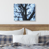 Tree Silhouette Fotogarph Canvas Print Leinwanddruck (Insitu (Schlafzimmer))