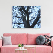 Tree Silhouette Fotogarph Canvas Print Leinwanddruck (Insitu (Wohnzimmer))