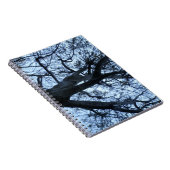 Tree Silhouette Fotograph Notebook Notizblock (Rechte Seite)