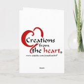 Tree Silhouette-Geburtstag Karte (Rückseite)