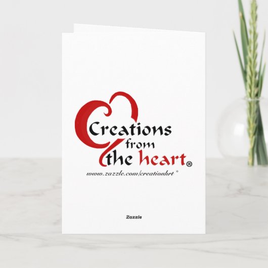 Tree Silhouette-Geburtstag Karte (Rückseite)