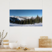 Tree Skiing Poster (Küche)