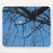 Tree Sky Moon Mouse Pad Mousepad (Vorne)