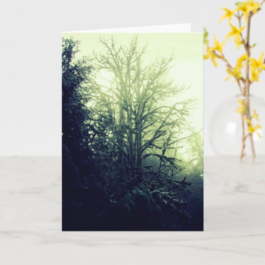 Tree Spirit Card Karte (Gelbe Blume)