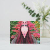 Tree Spirit Postkarte (Stehend Vorderseite)