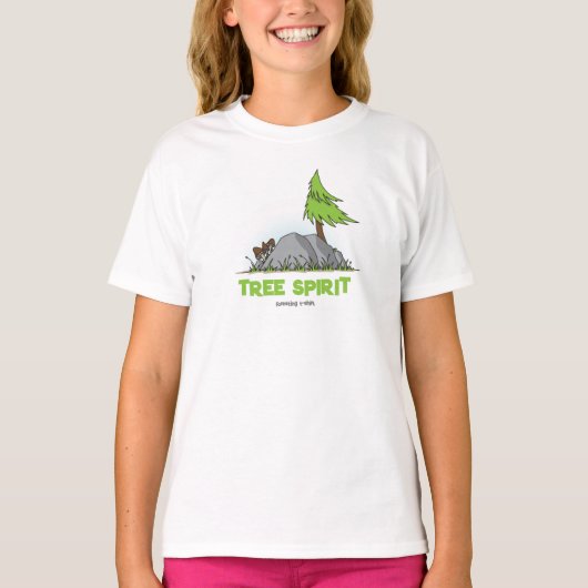 Tree Spirit - Wäldlicher T - Shirt (Vorderseite)