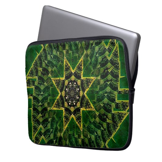 Tree Star..... Laptopschutzhülle (Vorderseite Links)