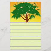 Tree Stationery Briefpapier (Vorderseite)