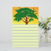 Tree Stationery Briefpapier (Stehend Vorderseite)