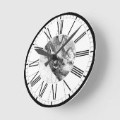 Tree Strampler British Bird Illustration Round Clo Runde Wanduhr (Winkel)