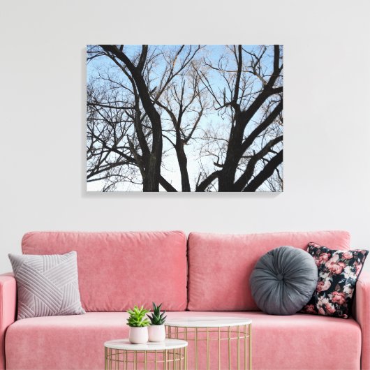 Tree Stretch Canvas Print Leinwanddruck (Insitu (Wohnzimmer))