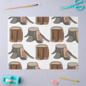 Tree Stump Seidenpapier (Basteln)