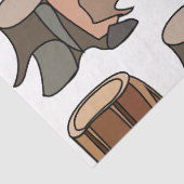 Tree Stump Seidenpapier (Detail)