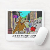 Tree Stump Vs Chainsaw Funny Mugs Cards Geschenke Mousepad (Mit Mouse)