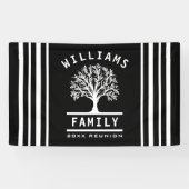 Tree Summer Vacation Road Trip Family Wiedersehen Banner (Horizontal)