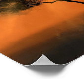 Tree Sunams Poster Sunset (Ecke)