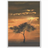 Tree Sunams Sunrise Sticker (Vorderseite)
