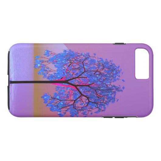 Tree Sunset Case-Mate iPhone Hülle (Rückseite (Horizontal))