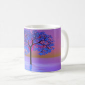 Tree Sunset Kaffeetasse (VorderseiteRechts)
