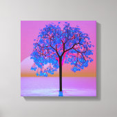 Tree Sunset Leinwanddruck (Vorderseite)
