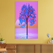 Tree Sunset Leinwanddruck (Insitu (Wohnzimmer))