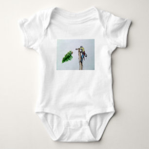 Tree Surgeon Arborist at work present Baby Strampler