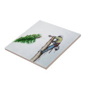 Tree Surgeon Arborist at work present Fliese (Seite)