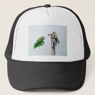 Tree Surgeon Arborist at work present Truckerkappe