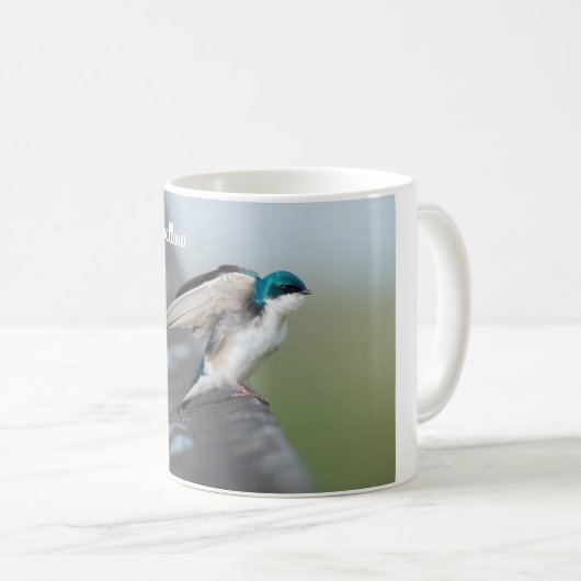 Tree Swallow Kaffeetasse (VorderseiteRechts)