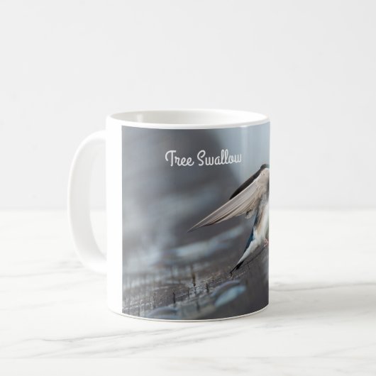 Tree Swallow Kaffeetasse (Vorderseite Links)