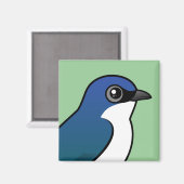 Tree Swallow Magnet (Vorderseite/Rückseite)