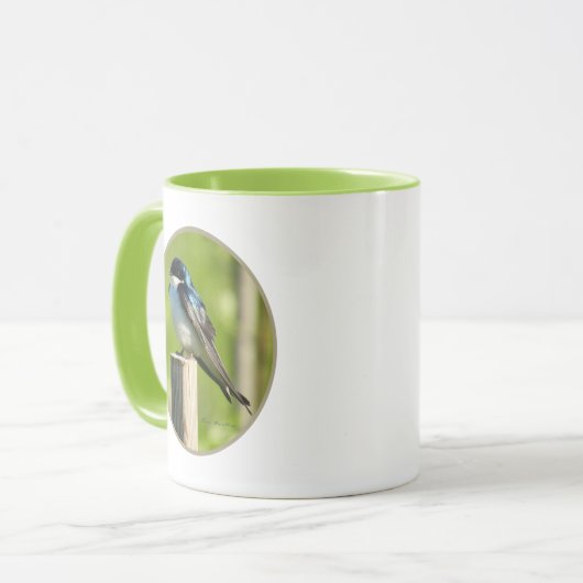 Tree Swallow Tasse (Vorderseite Links)
