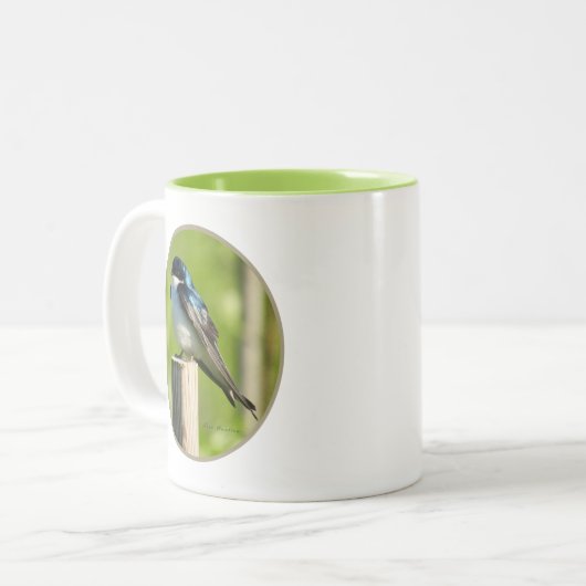 Tree Swallow Tasse (Vorderseite Links)