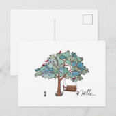 Tree Swing Postkarte (Vorne/Hinten)