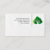 Tree-Symbol Visitenkarte (Rückseite)