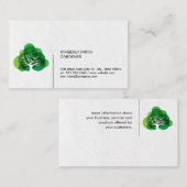 Tree-Symbol Visitenkarte (Vorne/Hinten)