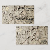 Tree Taroks Bark Pattern Business Visitenkarte (Vorne/Hinten)