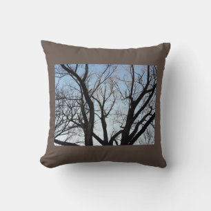 Tree Throw Pillow Kissen