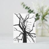Tree Top Abstrakte Postkarte (Stehend Vorderseite)