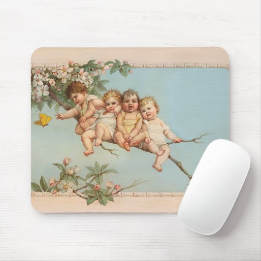 Tree Top Babies Mousepad (Mit Mouse)