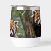 "Tree-top-Explorers: Baby Red Pandas mit Blick auf (Rechts)