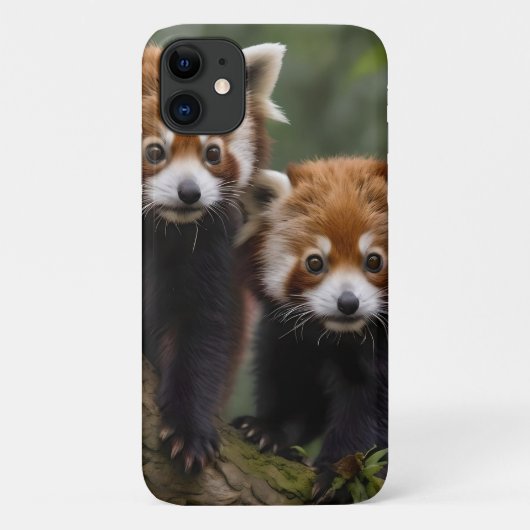 "Tree-top-Explorers: Baby Red Pandas mit Blick auf Case-Mate iPhone Hülle (Rückseite)