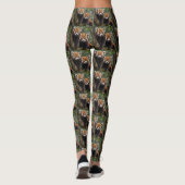 "Tree-top-Explorers: Baby Red Pandas mit Blick auf Leggings (Rückseite)