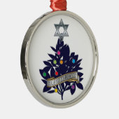 Tree Top Star von David Silbernes Ornament (Rechts)